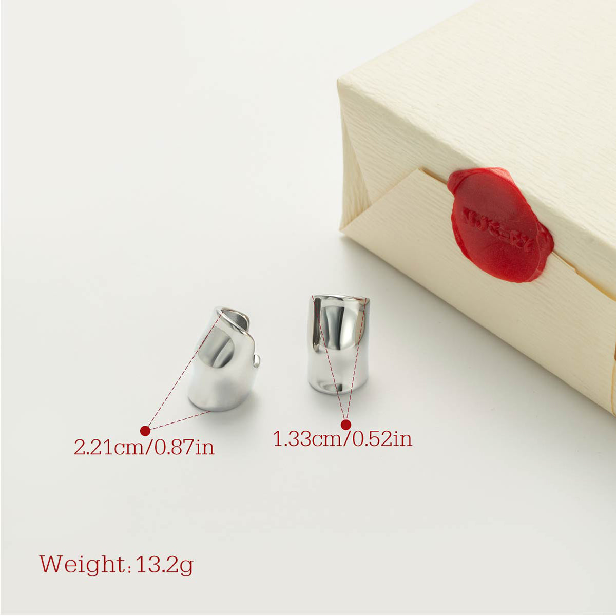 Silver Ear Clip