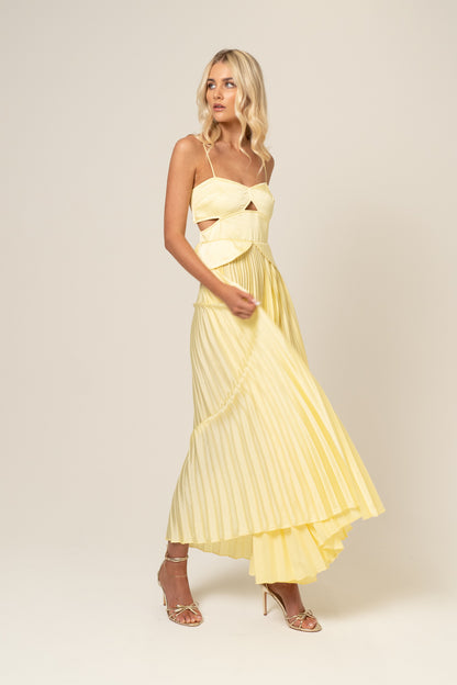 April Vintage Glam Midi Dress