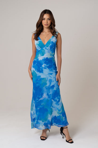 Bailey V-Neck Midi Dress