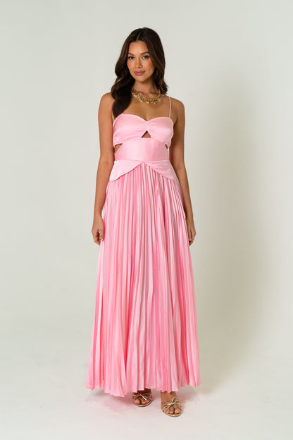 April Vintage Glam Midi Dress