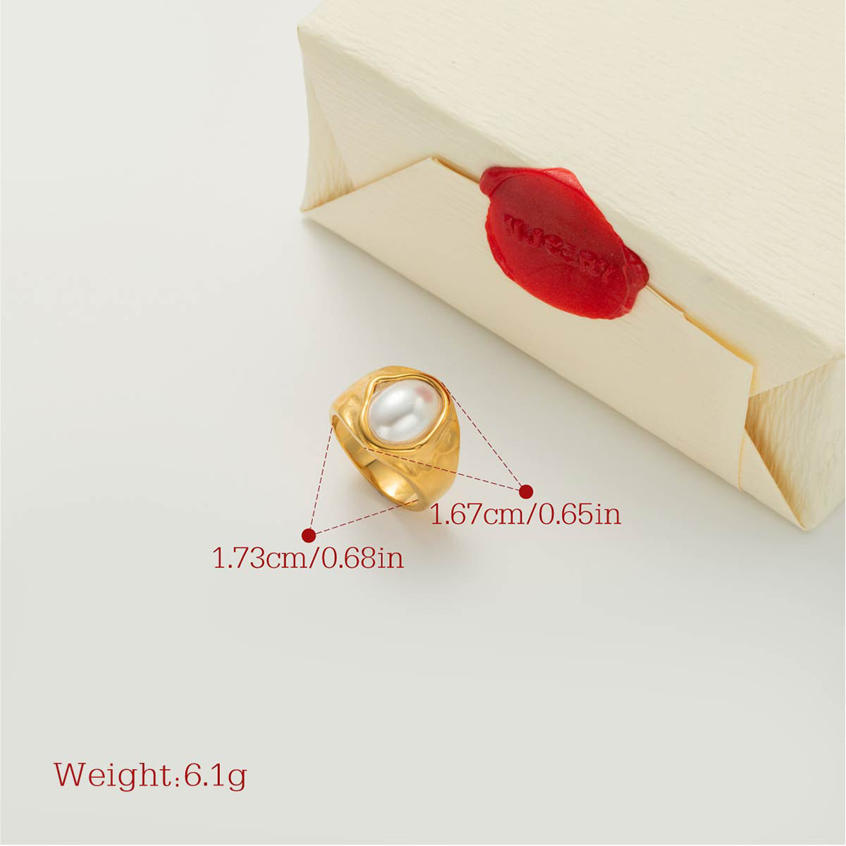 Moonlit Grace ring