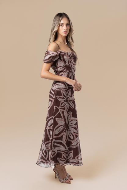 Juliette Off Shoulder Maxi Dress