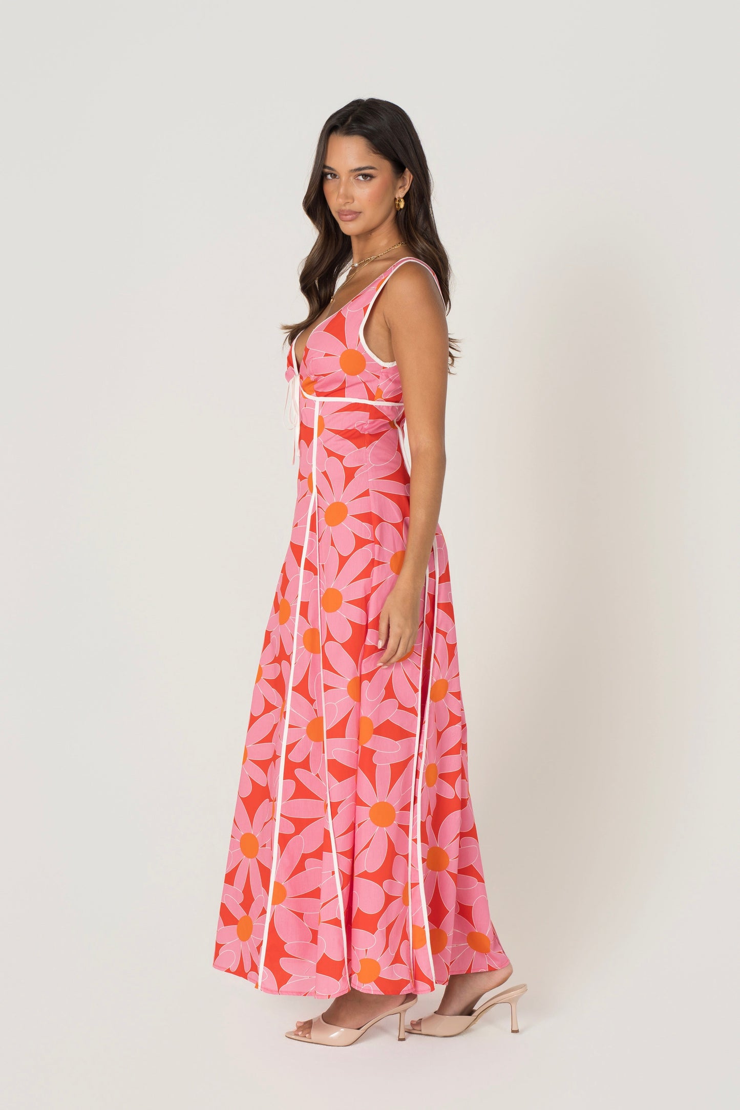 Quinley Print Sleeveless Maxi Dress
